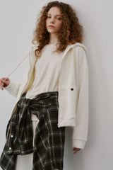 Snow Hood Zip-up (Ivory)