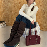 Yerr Square Bag (burgundy)