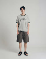 26SS★ ドリブンカレッジリンガーTシャツ