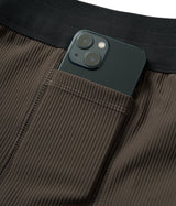 Performance Racing Logo Half Tights (Brown)