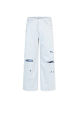 Ripped Washed Cleanfit Jeans