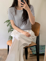 Pastel Summer Raglan Short Sleeve Knit (5color)