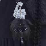 [FANCY X DUSTY] DEVIL DUSTY KEYRING (BLACK) F25NM1011