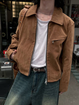 Rudy Suede Crop Jacket