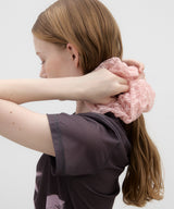 Lace Big Scrunchie - Pink