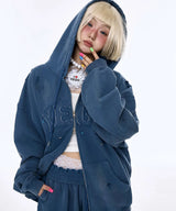 Destroyed Pants Blue
