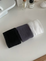 See-through loose knee socks (3color)