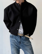 [NEW SEASON] Minimal shoulder crop cardigan(4color)