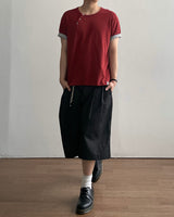 Ease Herringbone Bermuda Denim Pants