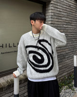 スプルースモヘアニット