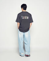 25FW COLOR LOGO SHORT SLEEVE T-SHIRT CHARCOAL