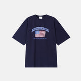 LMN Rave America Printed Oversized Short Sleeve T-Shirt (3 colors)