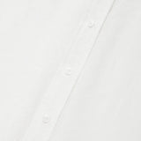 KIRSH プレーンシースルールーズフィットシャツ【ホワイト】