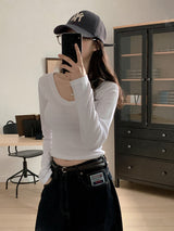 MRベーシックコットン100 ロングスリーブTシャツ（6色）
