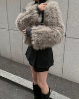 Pleated pants skirt