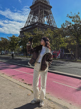 [U-BASIC] Daily Straight Cotton Wide Pants