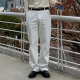 One-tuck jeans (3color)