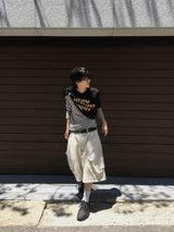 ログ クロップ ストライプ ロングスリーブ 4C