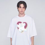 [UNISEX] スレイベア ビッグクラウドスマイル 半袖Tシャツ