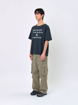 マッドハッターTシャツ (リラックスフィット)_チャコールメランジ