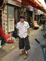 Shoden Washed ウエスタン半袖シャツ
