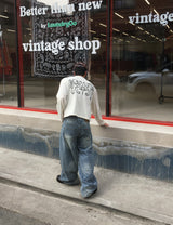 No.1686 twin emblem KNIT T