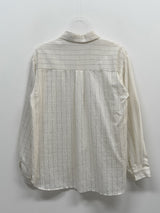 Bron Stripe Linen Loose Fit Shirt