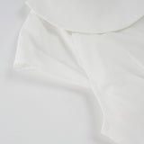 Della Round Collar Blouse