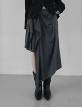 Pinched Draping Skirt