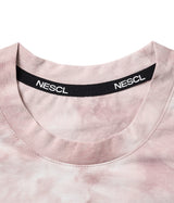 (W)ソロナ マーブル ドット シンボル クロップ Tシャツ(Pink)