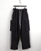 【起毛/UNISEX】2WAYカーゴトラックパンツ ジョガーパンツ