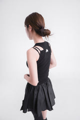 CLOUD SLEEVELESS WOO BLACK