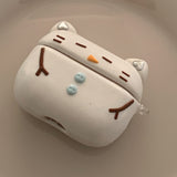 【MADE】 スノーキャットエアポッズケース