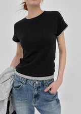 [MADE] Turon Layered Short-Sleeve Tee
