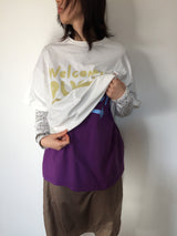 YWD WELCOME T-SHIRTS_IVORY (1color)