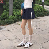 Raffen Banding Ribbon Pocket Short Pants