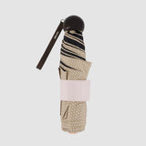 [UV 99.% カット] kenopi Sunshine Farmhouse 3-Folding Parasol - Brownie Pink Polka-dot