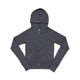 Rivet Hoodie Zip-Up [Grey]