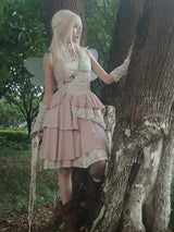 Rose Island AW24 エルフガーディアン - ザ ガールフェアリーエンジェルミニドレス