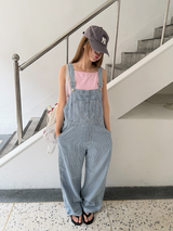 hickory denim overall