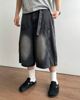 Louve Bermuda Denim Pants
