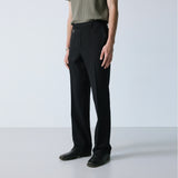 2way hidden extend bootcut slacks black