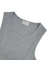 Cutting Line Ribbed Sleeveless Top