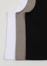 CLEAN RIB SLEEVELESS