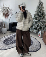 Moel Crop Brush Cardigan