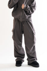 Closer thermal cargo string sweatpants