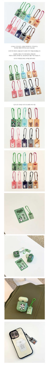 Chanibear おまもり キーリングセット (10pcs)