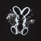 25SS ソロラビットエイリアン ショートスリーブ Tシャツ ブラック