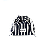 TERRY STRING POUCH BAG