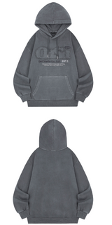 ODSD Pigment Damage Oversized Fit Hoodie